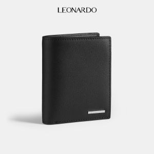 Leonardo Ví Da Nam Henry RFID Blocking Da Swift Cao Cấp Bảo Mật Chống Trộm Thông Tin 12 Ngăn