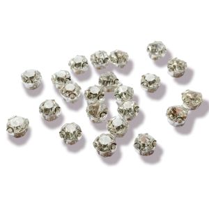 diamond cangkang permata cangkang kristal 3D ukuran ss 30 per lusin