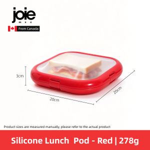 Joie Silicone Lunch Box Portable Sandwich Toast Bento Box Food Container Snack Box Picnic School Office Camping Breakfast2026