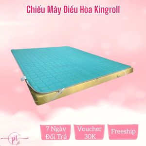 Chiếu Điều Hòa Sợi Mây Tổng Hợp Có Lớp Mút Foam Và Thun Ràng Đủ Size Thoáng Mát Và Êm Ái - Giao Hỏa Tốc 2H HCM