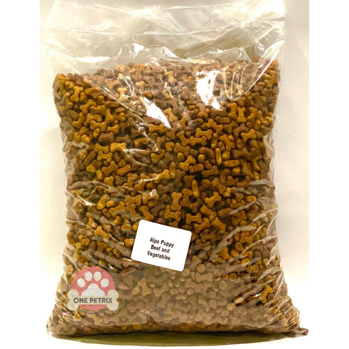 Alpo Puppy Dog Food Beef and Vegetables 1KG Repacked Lazada PH