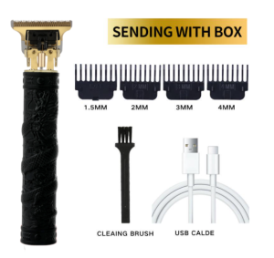 Rechargable Razor Hair Cut Hair Trimmer Vintage Professional Hair Clipper Rasor Electric Hair Cut Trimmer Adjustable Cordless Edge for Men