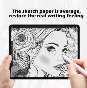 KENKE ฟิล์ม iPad ป้องกันหน้าจอ ฟิล์มกระดาษสำหรับ Apple iPad 10.2, iPad 7, iPad 10.9, iPad 10.5, iPad mini, iPad Pro 11, 2020, ฟิล์มกันรอยหน้าจอ 2021