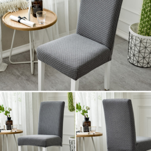 X20011403L Knitted Stretch Chair Cover for All Year Round  Universal for Adults  Home Users  Hotels  Soft and Comfortable Elasticity