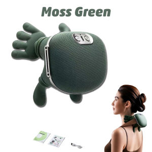 🇸🇬[Ready Stock] Simulation Master Hand Shoulder and Neck Massager Cervical Spine Massager Trapezius Neck Massager Hot Compress Electric Cervical Massage Pillow
