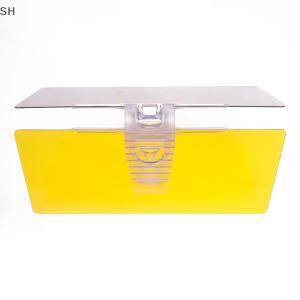 🚗🛵SH 1PC HD Anti-UV Day Night Anti-dazzle Goggles Clip-on Driving Vehicle Shield For View Visor Rotatable Driving Mirror Car Sun Visor