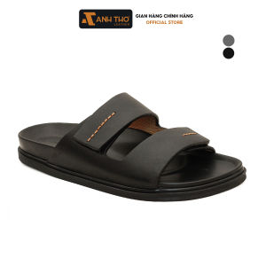 Dép nam da bò LUCAS quai da Nappa cùng đế cao su công thái học êm ái phong cách trẻ trung năng động Anh Tho Leather