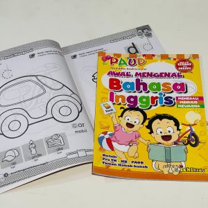 Buku PAUD Belajar Huruf Angka dll Ichikids
