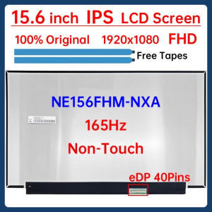 15.6" 165Hz Laptop LCD Screen NE156FHM NXA NE156FHM-NXA V18.0 Display Matrix Panel Replacement 1920x1080 eDP 40 Pins Non-Touch
