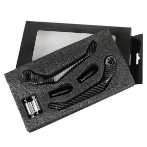Free Shipping Carbon Brake Lever Guard Full Alloy Stainless Universal Protectors SET 2PCS