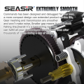 Seasir commando CuộN Máy câu cá bằng carbon 168g siêu nhẹ bfs Ống cuộn dây câu đôi spool nmb tỷ lệ bánh răng trục 7.1:1 điện kéo 9kg Carbon rocker. 
