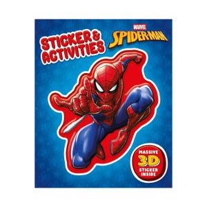 Star Wars The Mandalorian 3D Sticker & Activity Book With Fun Puzzles Mazes & Colouring For Kids