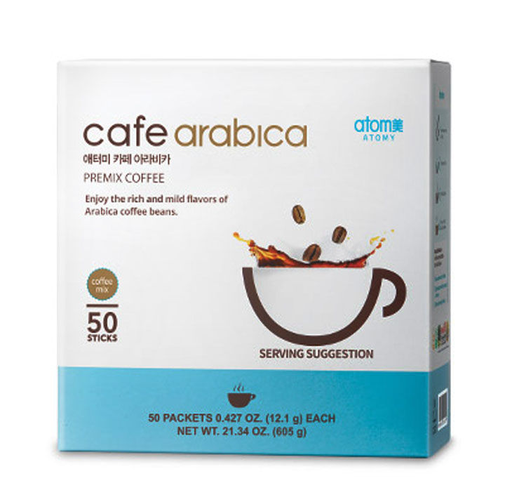 Atomy Cafe Arabica Instant Coffee Mix 50 Sticks Lazada PH