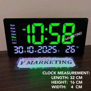(1404) Bigger Version Of 2204 Led Digital Alarm Clock