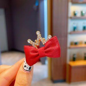 Kẹp Tóc Mái Kim Loại Đính Nơ Nhỏ Xinh Kiểu Công Chúa Đáng Yêu Kiểu Dáng Hàn Quốc K08