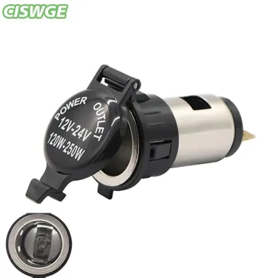 [CISWGE Auto] 12V xe Thuốc lá nhẹ hơn ổ cắm Adapter Heavy Duty Ổ cắm điện cắm cho xe tải thuyền xe máy ổn định cung cấp hiện tại