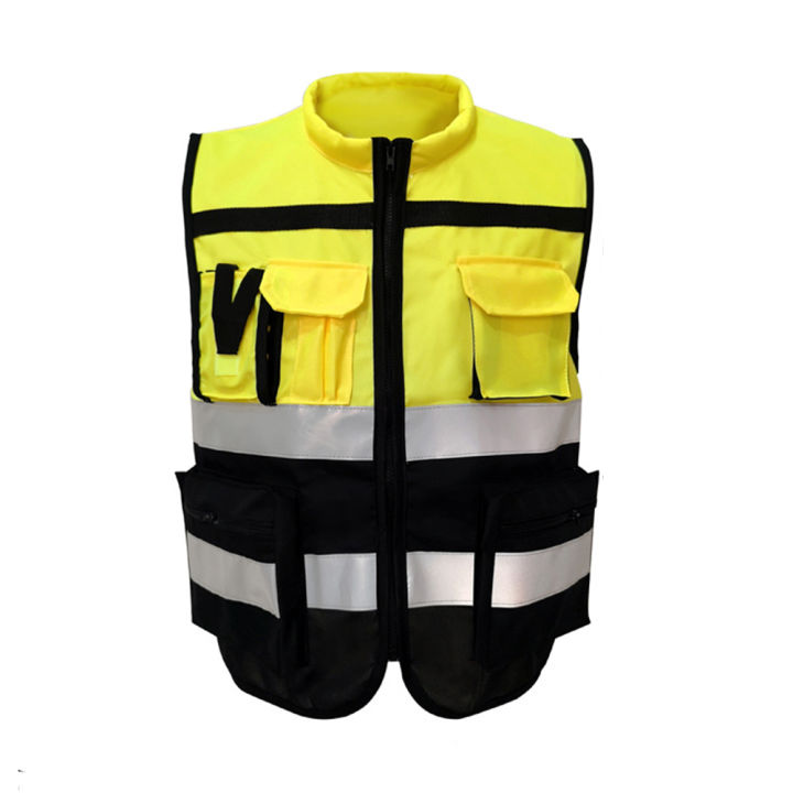 Equisafety High Visibility Riding Vest – Size M, Safety Yellow, Equestrian Use