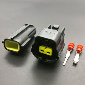 QIXING 1set Waterproof Truck Harness Socket Plug Kits Terminal Plug Quick Connection Cable Terminal Car Wire Connector Truck Socket Automotive Electrical Plug