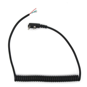 Walkie Talkie Speaker Cable Durable Wear Resist 70cm Speaker Mic Wire for UV5R for Kenwood TK-240 Linton