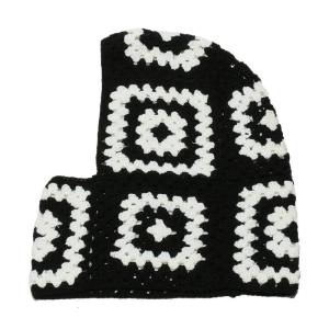 Knit Soft Hat with Neck Warmer Headwear for Women Winter Cycling Climbing Skiing Knit Handwoven Balaclava