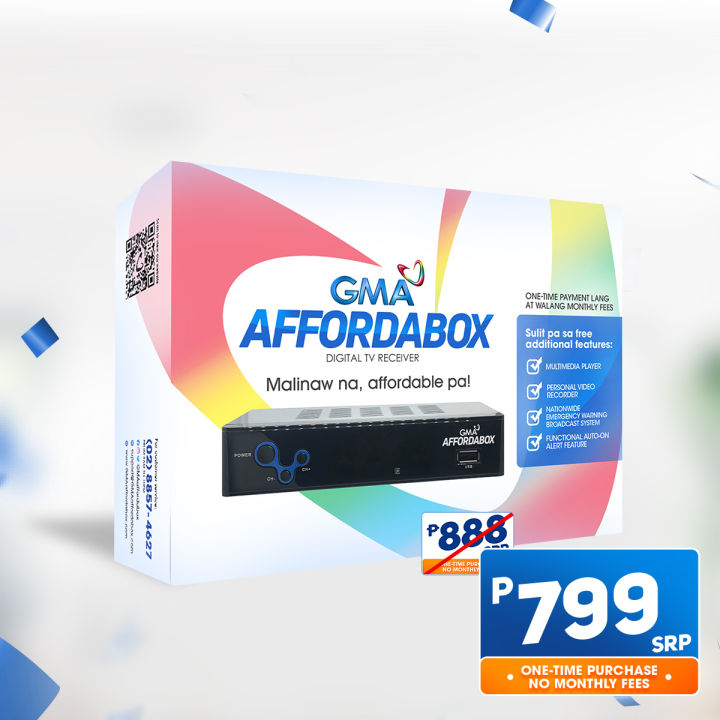 GMA AFFORDABOX Digital TV Receiver