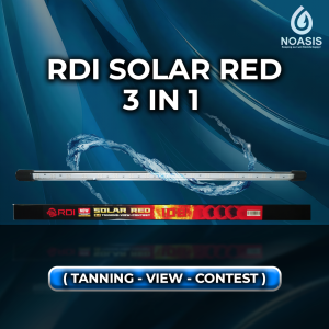 RDI LED SOLAR RED 3 IN 1 Lampu Tanning View Kontes Arwana RDI SR 68 88 108 128 158 188 TVC