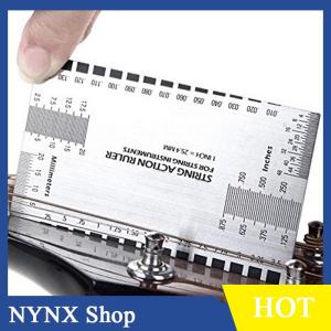 [NYNX] Steel String Action Gauge Ruler Guide Setup Measuring Luthier for Guitar Bass