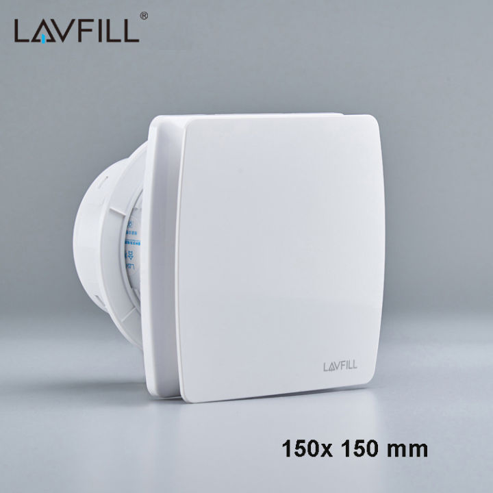Quạt thông gió thiết kế phẳng gắn tường LAVFILL LFWW-13Q ; LFWW-09Q ...