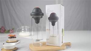 Automatic Milk Frother with Glass for Milk/Tea/Coffee