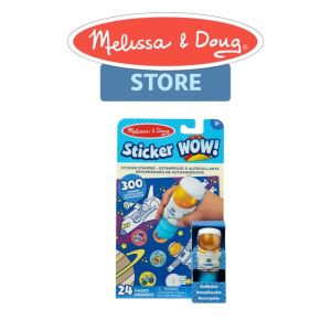 Melissa & Doug Sticker WOW! Atlas the Astronaut- Activity Pad & Sticker Stamper- Age 3+ Arts Crafts