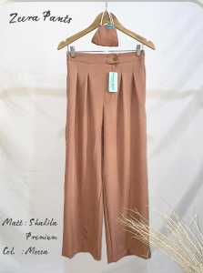 Zeera Kulot Shakila M L XL XXL Korean Style 2022 Celana Wanita Kekinian Viral Pants Jumbo Panjang Terbaru Codan