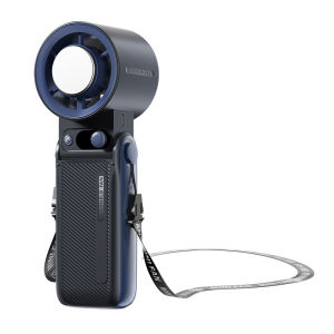 JF168 Peltier พัดลมแบบมือถือการทำความเย็น USB สัมผัสน้ำแข็งแบบพกพาพัดลมพับเก็บได้กับมอเตอร์ไร้แปรงถ่าน-ตั้งค่าความเร็ว199สำหรับการเดินทางและสำนักงาน