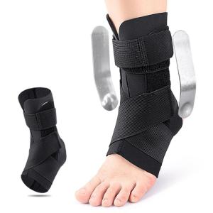 Ankle Brace for Sprained Ankle Quick Lace Up Ankles Support Air Fabric Cool Ankle Stabilizers for Injury RecoverSports