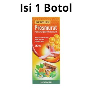 Madu Prosmurat Untuk Penderita Asam Urat Nyeri Sendi Reumatik Pegel Linu Isi 280gr