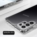Samsung S24 2024เฉียบสำหรับ Samsung Galaxy S24Ultra S24 24S SamsungS24Ultra S 24 Plus + Ultra 4G 5G เคสใสซิลิโคนกันกระแทกฝาหลังเคสโปร่งใสโทรศัพท์. 