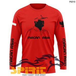 Baju kaos prabowo presiden 2024 katun premium lengan panjang big size jumbo