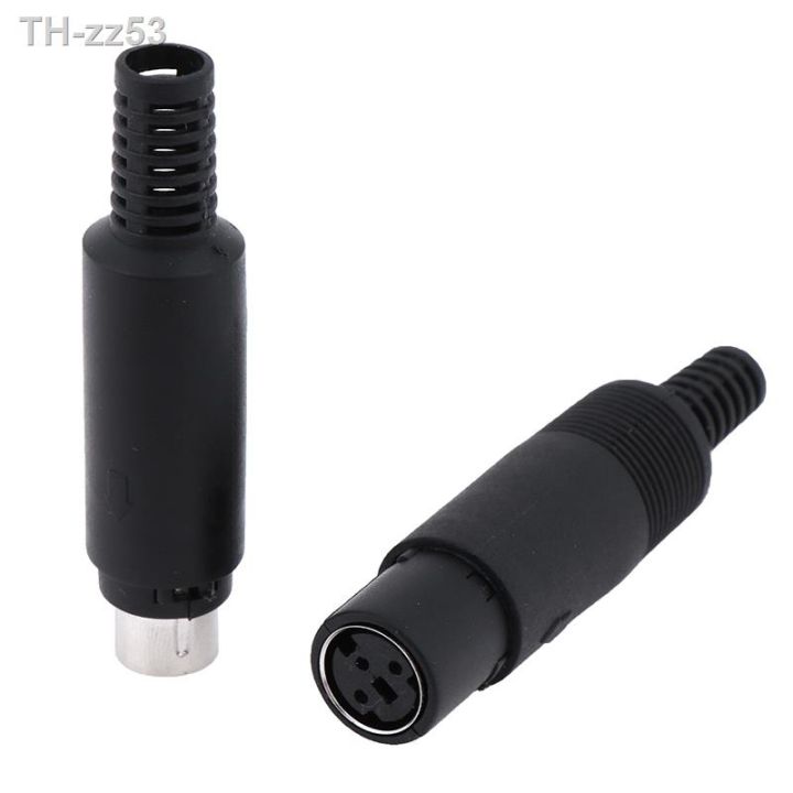 Assorted Mini DIN Plug & Socket Connectors (3-8 Pin) - Male & Female For Electronics