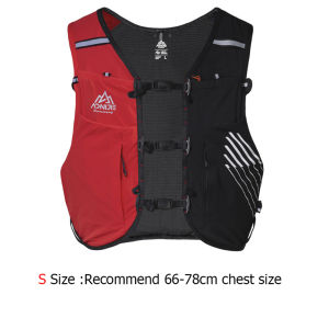 AONIJIE C9116 Ba lô thể thao ngoài trời 10L Gói hydrat hóa nhẹ dành cho đi bộ đường dài Marathon