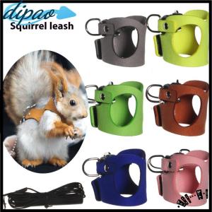 【dipao】 Vest Style Squirrel Groundhog Outdoor Training Traction Rope For Small Animals Adjustable Outward Towing Rope Pet Supplies