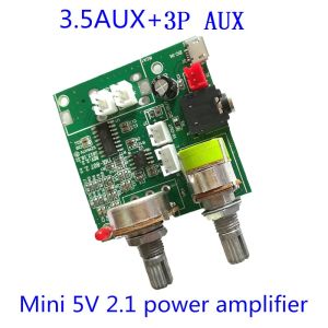 Mini 2.1 Power Amplifier Board Multi Function Power Amplifier Board 5v20w Audio Amplifier