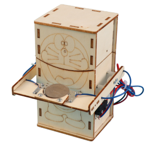 (STEM) Ready Stock DIY Feed Me Coin Robot Doraemon for Early Learning School Science RBT
