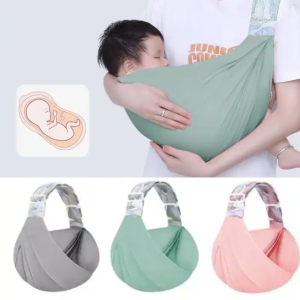 CUBBY Infant Kangaroo Bag Baby Wrap Carrier Newborn Front Holding Cotton Newborn Sling Wrap Safety Soft Infant Backpacks Newborn