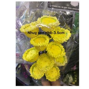 Nhuỵ sen vàng làm hoa sen