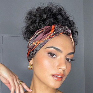 Bohemian băng đô rộng cho phụ nữ thấm mồ hôi và chống trượt Yoga headscarf thể dục thể thao dải băng buộc đầu đi chạy in phiên bản rộng Headband cotton đàn hồi headscarf 6-Bộ lô