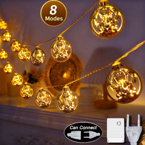6M 8Modes deepavali lights 20LED LED Fairy lights Diwali light outdoor Curtain String Lights deepavali decoration