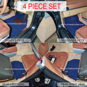 Mini Cooper S (5 Doors) (F55) (2015 to 2024) Basic Drips™ Car Mats - Carpet - Floor Mat - Carmat