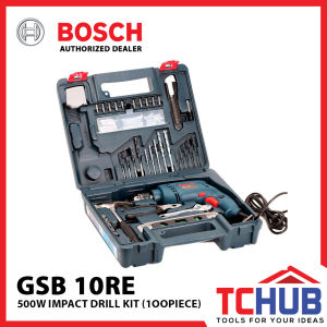 Bosch GSB 10 RE Impact Drill Kit (100PCS) *Ship Out Next Day*