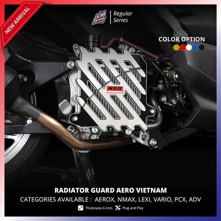 【24hours delivery】 COVER RADIATOR AERO VIETNAM VARIO 150 Vario 160 ...