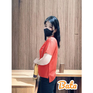 Kaos Wanita Lengan Pendek Mini Pocket Spandek Rayon premium Model Semi Pinguin