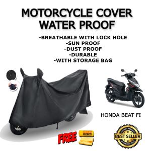 HONDA BEAT FI Motorcycle Cover For Motor Anti Dust and Pollutants Motor Accessories Sun Exposure WITH CLEAN CHAM